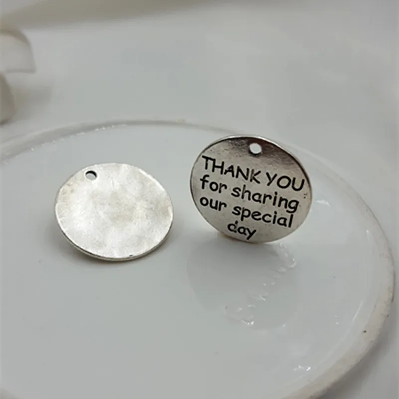 Аксессуары для браслета 20 шт. надпись спасибо за то что поделились своими особыми