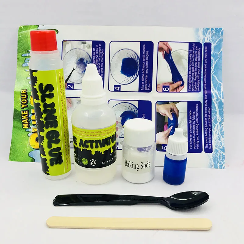 Пушистый Floam Slime Набор для изготовления пластилина, Набор для изготовления кристаллов, полимерная глина для детских подарков, Детская образовательная глина, игрушка