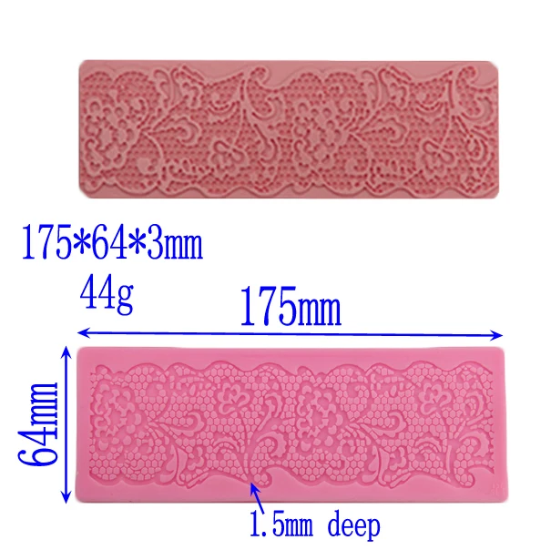 Декоративные инструменты для выпечки с цветочным узором силиконовые подушечки