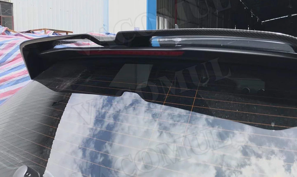 Задний спойлер козырек окна из углеродного волокна и FRP для Audi A3 S3 RS3 8 V Хэтчбек 4 двери