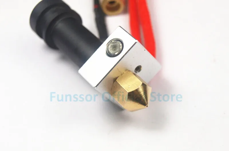 Funssor Reprap 3d printer peek J-head Hotend extruder nozzle hot end kit 0.4mm1.75mm filament Extruder i3 Mendel | Компьютеры и офис