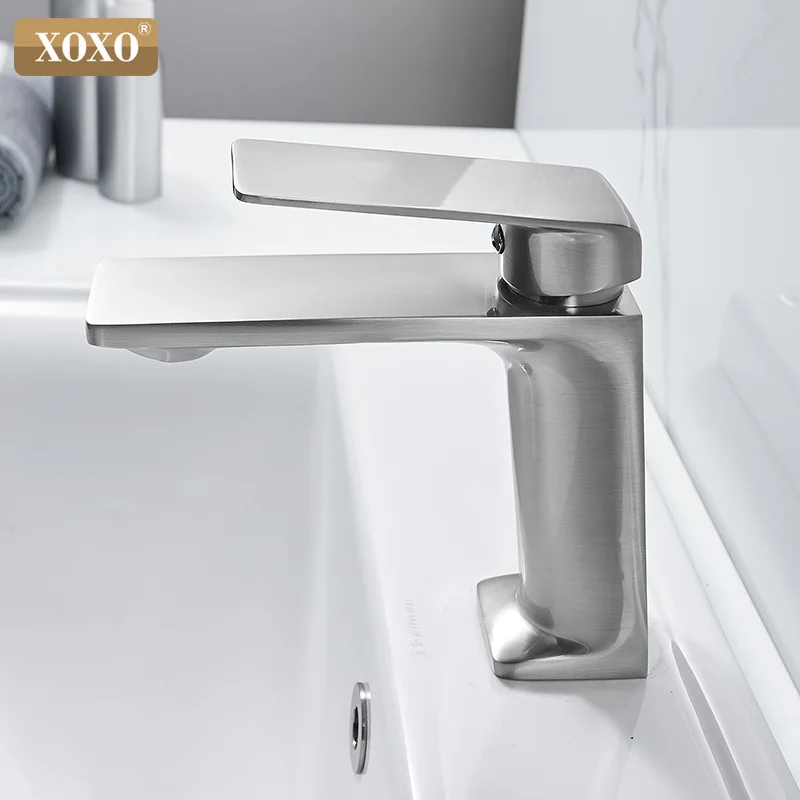 XOXO смеситель для раковины с одной ручкой горячей и холодной воды ванной комнаты
