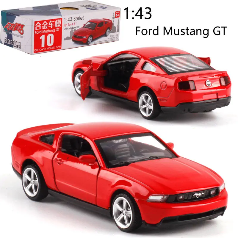 Модель автомобиля CAIPO 1:43 Ford Mustang GT из сплава литой металлический автомобиль для