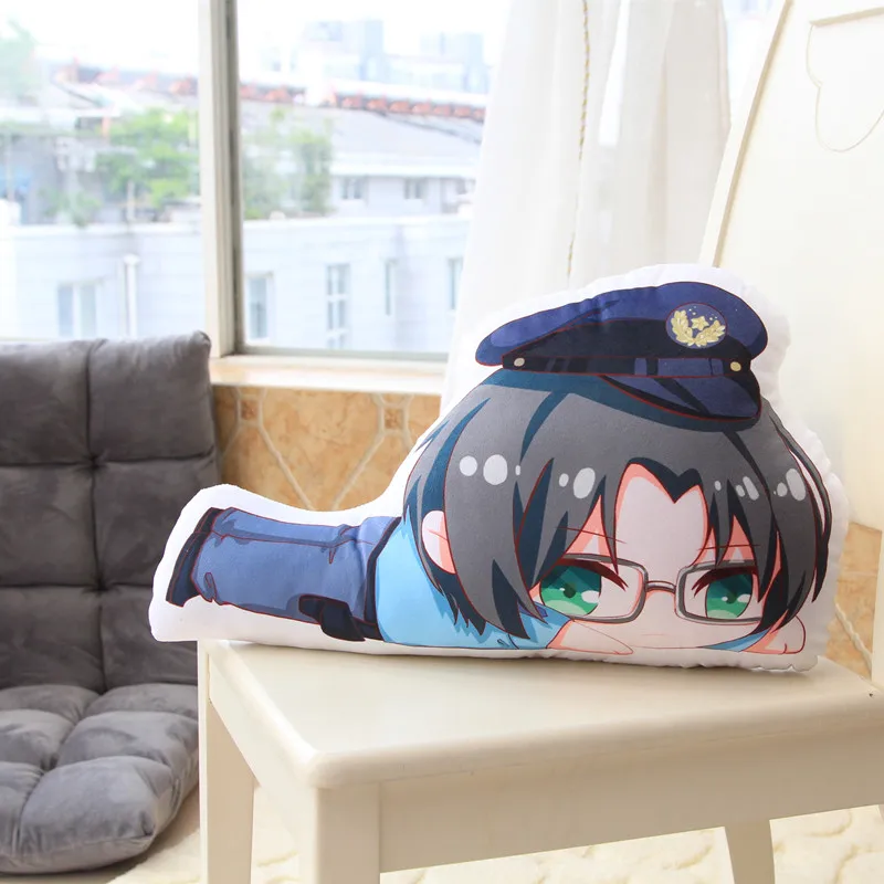 F Аниме SARAZANMAI Kazuki Yasaka Kuji Toi Sara Azuma Keppi плюшевые куклы подушка игрушки косплей реквизит подарки 45 см - Цвет: F
