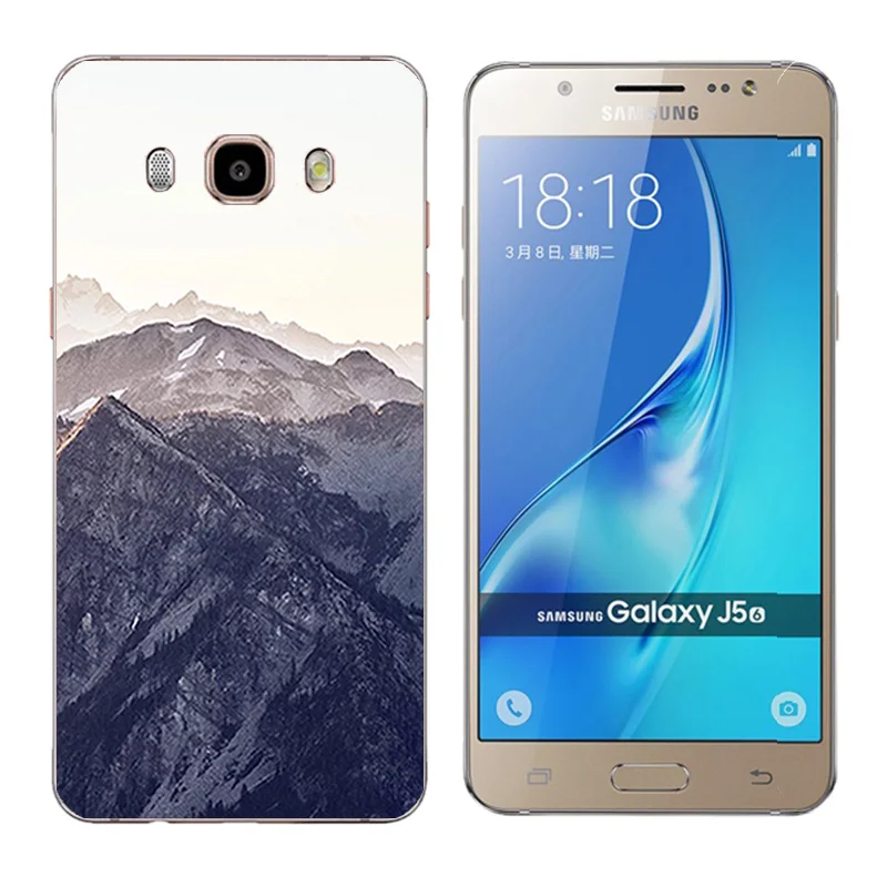 Для Funda Samsung Galaxy J5 2016 чехлы для телефонов с принтом &quotдиск&quot TPU силиконовый чехол