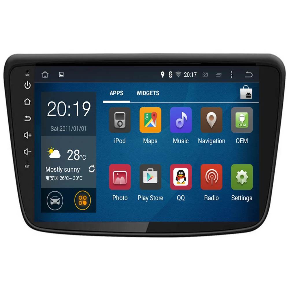 1024*600 2 DIn 4GB RAM Android 10 Car DVD GPS Navigation For SUZUKi baleno 2015 - 2019 Stereo Radio TV Multimedia Head Unit | Автомобили и