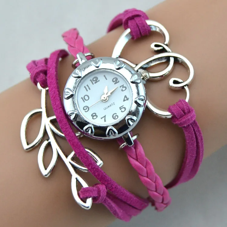 Недорогой изящный браслет ювелирные изделия для женщин замшевая ткань веревка