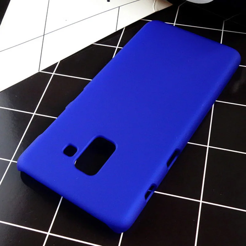 Чехол для Samsung A8 2018 матовый тонкий Матовый Жесткий ПК Пластиковый Fundas Coque Galaxy A530 5 6