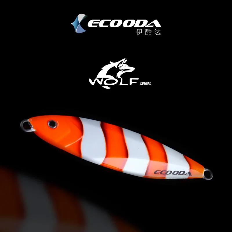 ECOODA wolf 1 шт. искусственная рыболовная приманка для джиггинга 80 г 120 180 250 Рыба