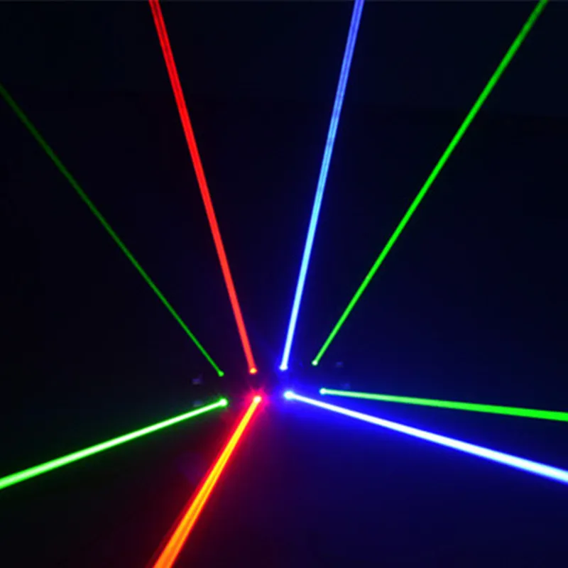 AUCD 8 Eyes RGB или зеленый движущийся луч, лазерный луч, дискотека, DJ, вечерние, шоу, DMX проектор, луч, сканирование, сценическое освещение, DJ-108