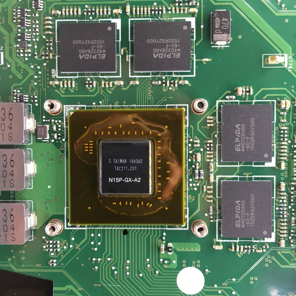 Материнская плата KEFU G751JM для ASUS G751J материнская ноутбука с видеокартой GTX860M i7-4710hq