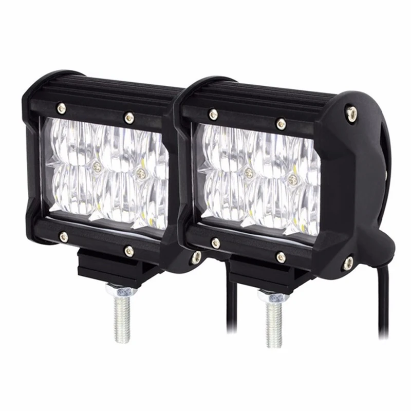 2 шт. Светодиодный точечный светильник для мотоцикла Led 18 Вт светодиодный рабочий