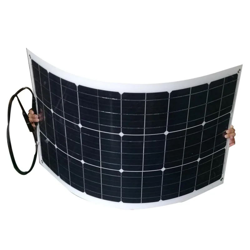 spesifikasi Panel Surya Fleksibel 12 V 80 W Solar Charger Baterai Solar Charger Marine Yacht Perahu Caravan Mobil Berkemah Tahan Air