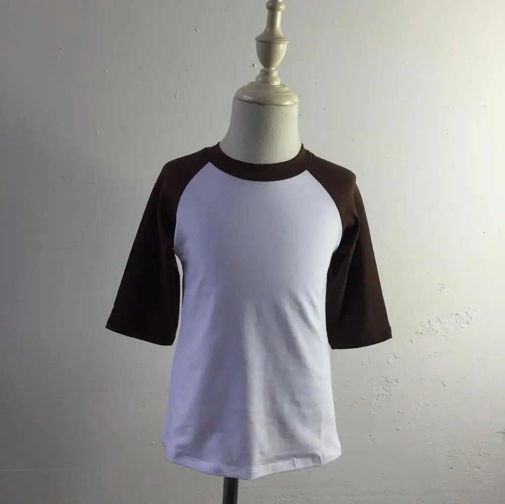 New Style Boy's Shirt cheap wholesale Spring Fashion 95%Cotton5%spandex raglan shirt newborn baby boy clothes long sleeve | Детская