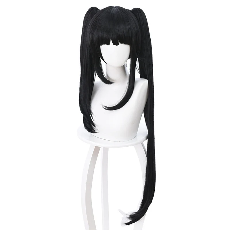 DATE A LIVE Tokisaki Kurumi Cosplay Wig + Hair Cap Heat Resistant Synthetic Wigs |