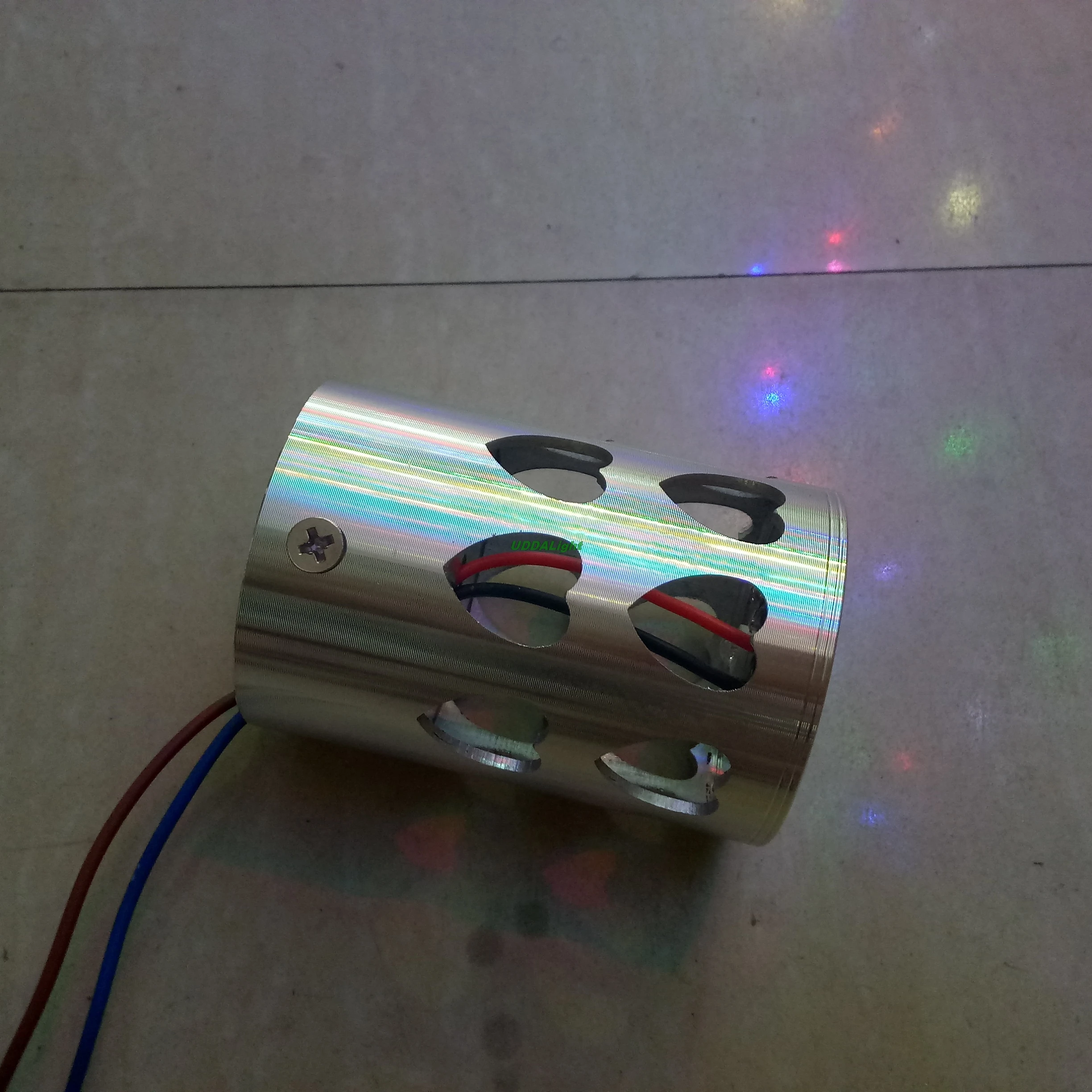 3 Вт AC85 265V RGB настенный светильник KTV караоке бар украшение светодиодный лампа с 24
