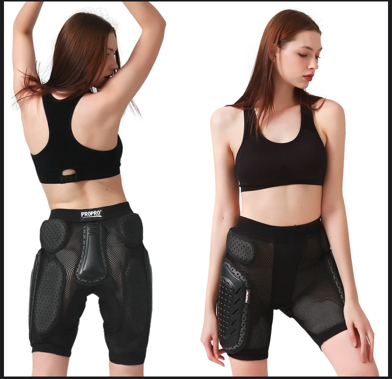 Короткие штаны для катания на лыжах защита коньках защитные толстые шорты