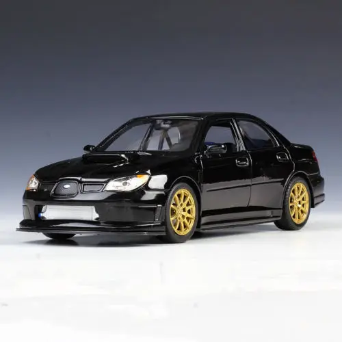 Welly 1:24 Subaru Impreza WRX STI литая модель спорта гоночный автомобиль Транспортное