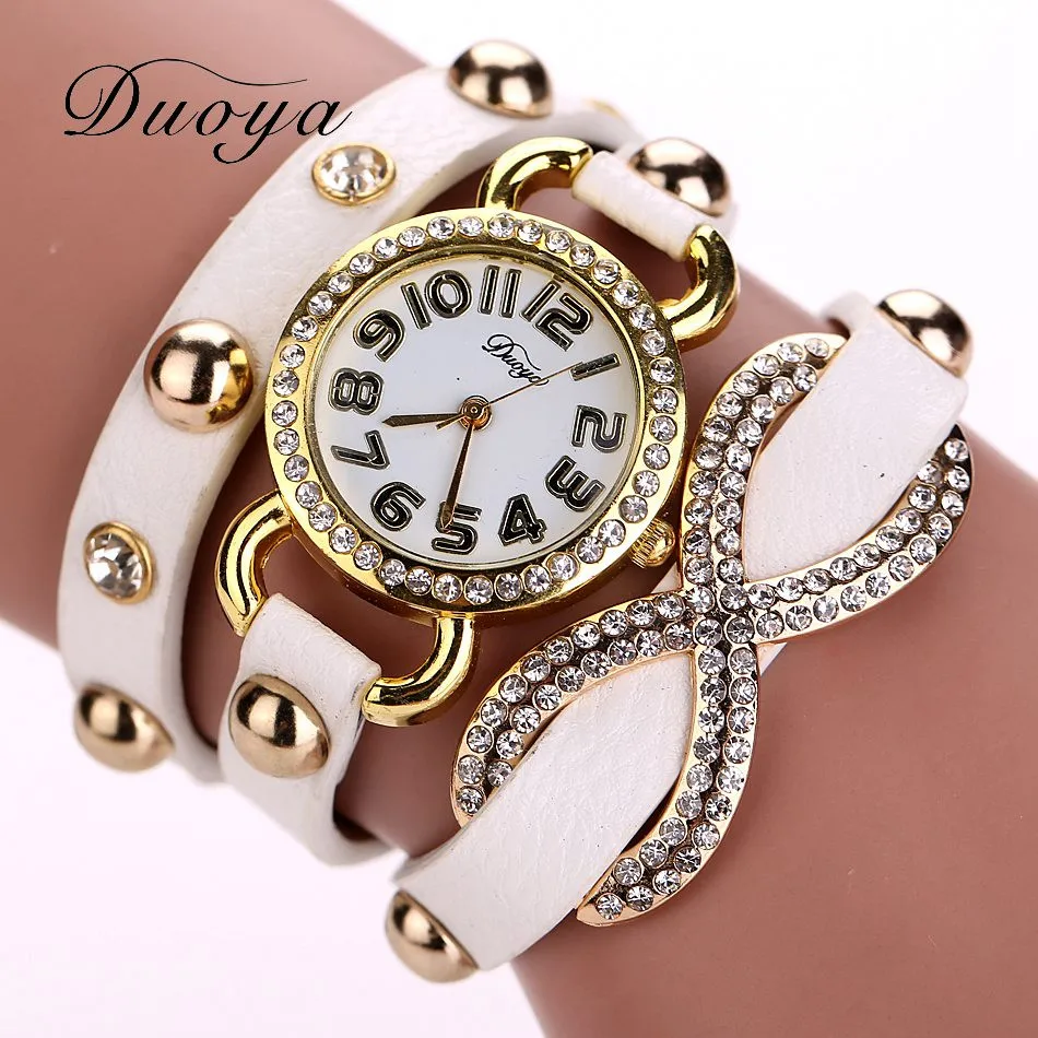Горячая Распродажа роскошные брендовые стразы браслет женские часы кварцевые