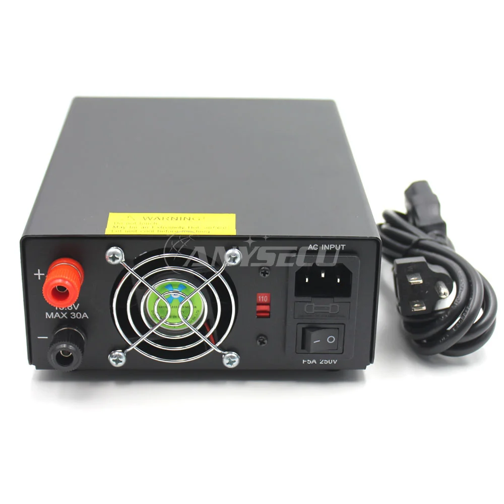 Anysecu высокая эффективность DC 110 V/220 V преобразователь PS-30SW VI 13,8 v DC 0,3 V для TH-9800 KT-8900 KT-7900D радио PS30SW VI