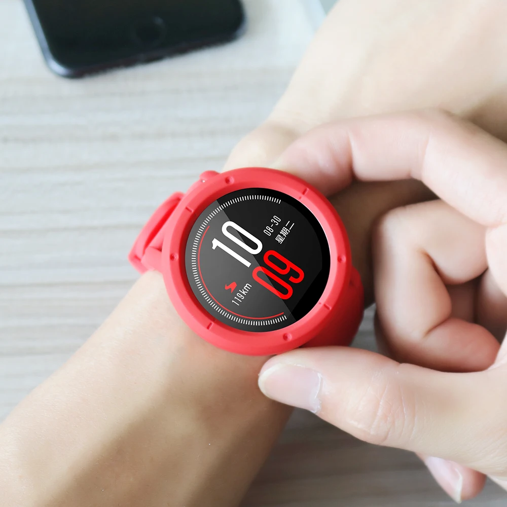 Чехол для часов SIKAI HUAMI AMAZFIT Pace защитный чехол Huami аксессуары смарт ПК|Бамперы| |