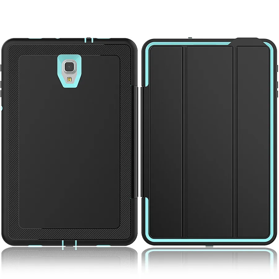 Light Blue Чехол для samsung Galaxy Tab A A2, 10,5 дюймов, T590, T595, T597, SM-T590, умный чехол, чехол для планшета, Жесткий Чехол+ пленка+ ручка - Цвет: Light Blue