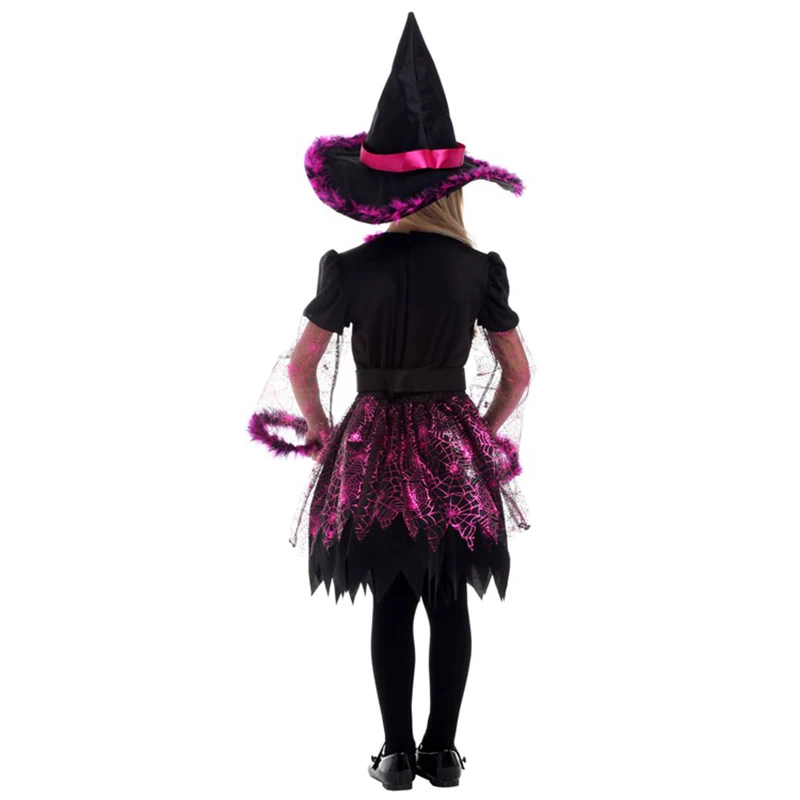 HUIHONSHE Children's Halloween Cosplay Playing Anime Magic Witch Clothes Girls' Pettiskirt Kids Costumes | Тематическая