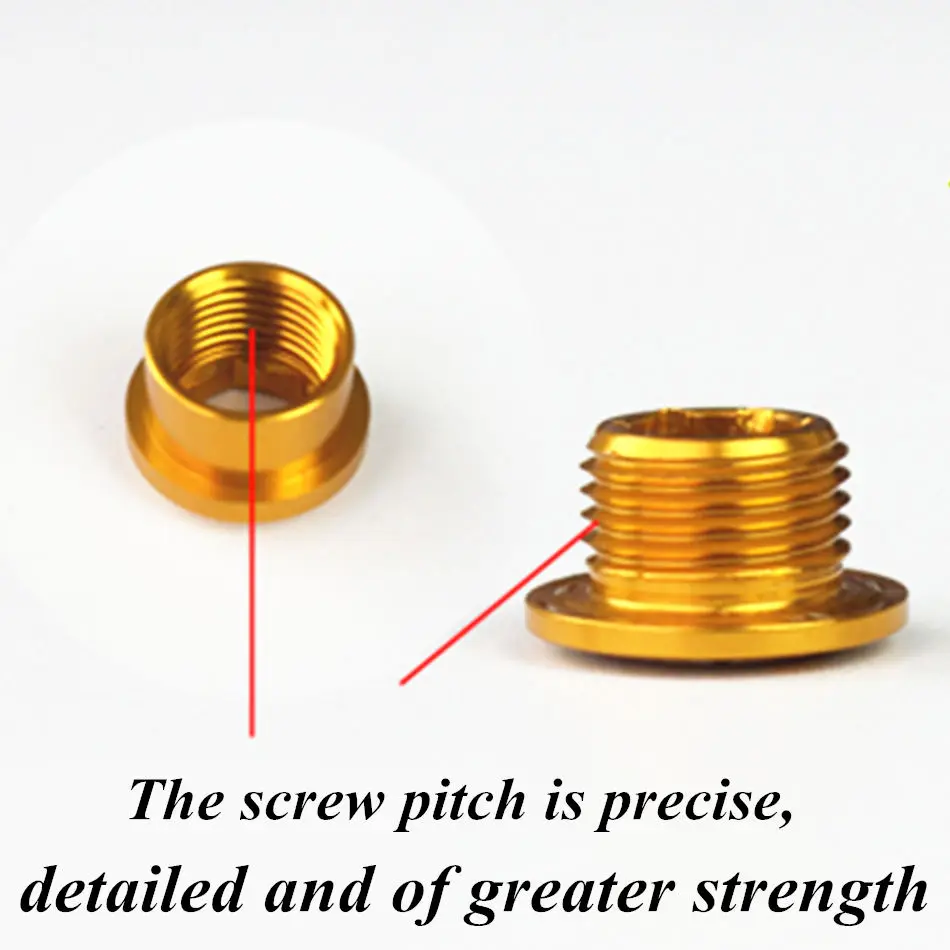 Звездообразные болты VXM для горного велосипеда 5 шт. 7075 T6 алюминиевый сплав CNC