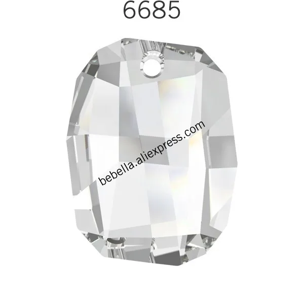 1 шт. 100% оригинальный Кристалл от Swarovski 6685 Графический подвеска отдельные бусины