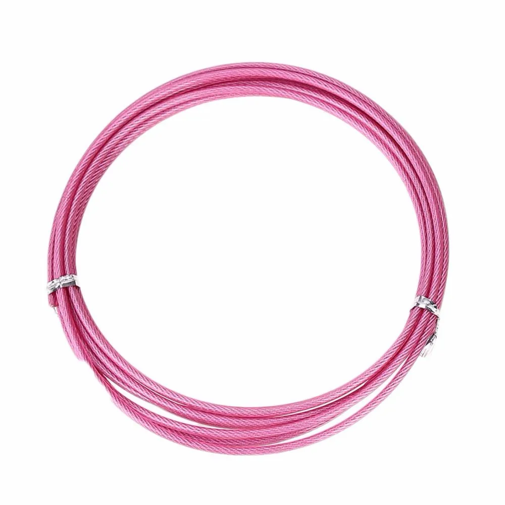 

Relefree Hot Stainless Steel Spare Rope 3 m Replaceable Wire Cable Speed Jump Skipping Ropes for Sports Exercise