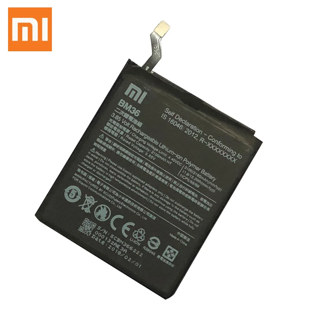 BM35 BM36 BM37 BM38 BM20 Батарея для Xiaomi mi 4C 5C 4S 5S Plus mi 4C mi 5S mi 5C Замена литий-полимерный аккумулятор+ Бесплатные инструменты