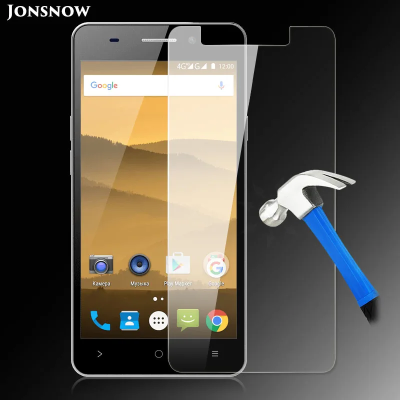 Защитная пленка для экрана Highscreen Power Five Evo 5 дюймов 9H 2.5D Взрывозащищенная из