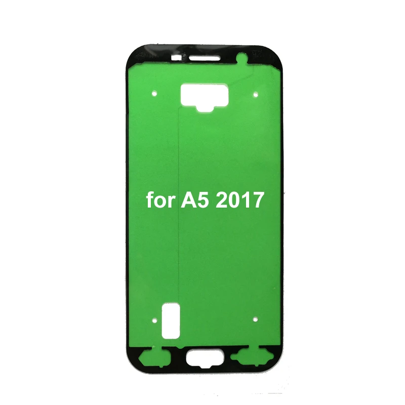 10 шт. предварительно вырезанная рамка Клейкая лента для Samsung Galaxy A3 A5 A7 2017 ЖК экран