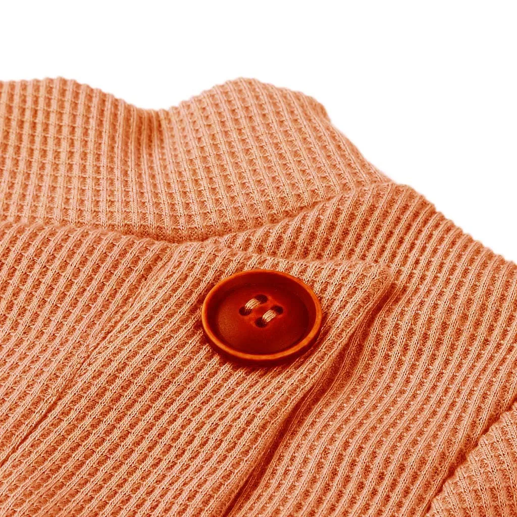Ropa Talla Grande mujer; Одежда для беременных женщин; вязаный свитер на пуговицах для беременных; топы с косой планкой
