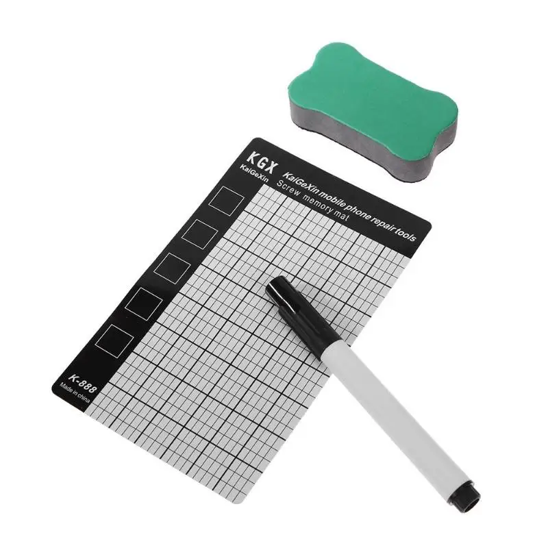 Новинка 1 шт. магнитный коврик для винтов Рабочая панель карты памяти инструменты