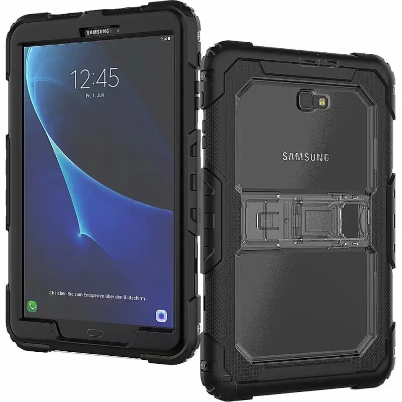 10 1 дюймов детский безопасный Чехол для Samsung Galaxy Tab A A6 2016 T580 T585 SM-T585 T580N Подставка