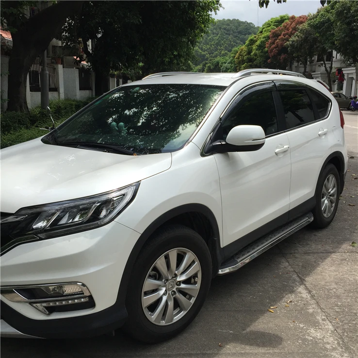 Для CRV Пластиковые оконные козырьки вентиляционные шторы Защита от солнца и дождя для Honda CRV авто аксессуары 4 шт./компл. 2012