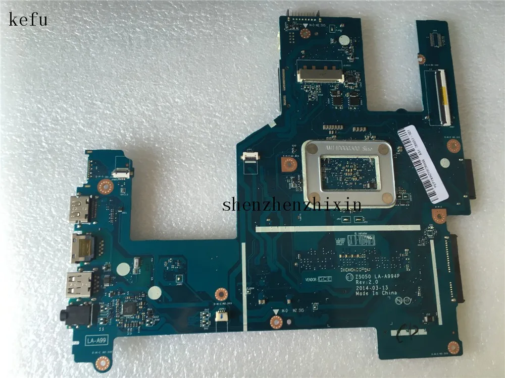 Материнская плата для ноутбука HP Compaq 15 15-R 15T-R 15-S ZSO50 LA-A994P 788289-501 788289-001 DDR3 с ЦП N2840 |