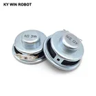 4 шт.лот Высокое качество динамик гудок 3 Вт 4R диаметр 4 см мини усилитель резиновая прокладка громкоговоритель труба