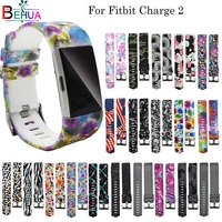 sport silicone simple strap for fitbit charge 2 smart watch band replacement watchband wristband strap for fitbit charge2 bands