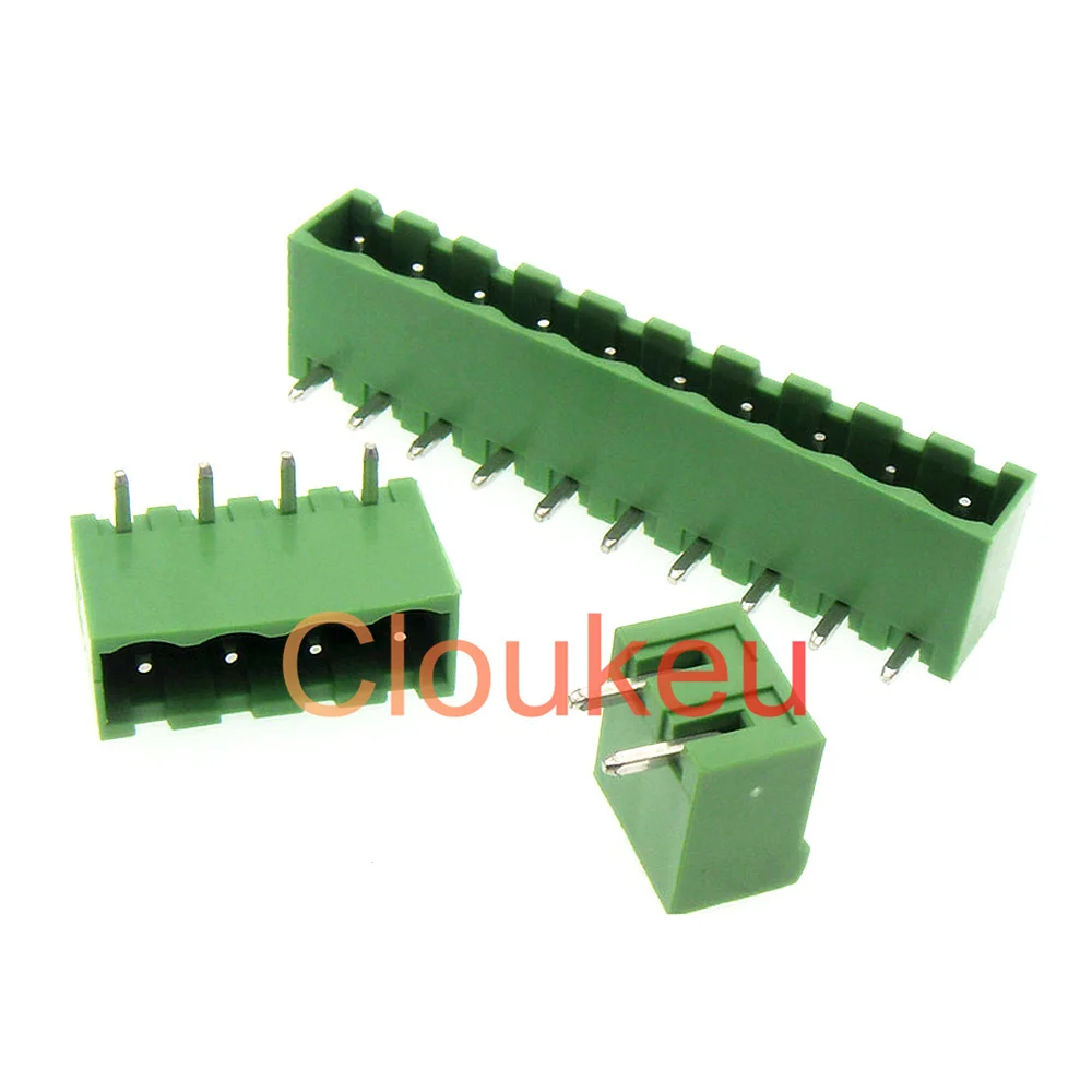 2edg 5.08 уплотнительный разъем для подключения зеленой проводки PCB 5 08 мм