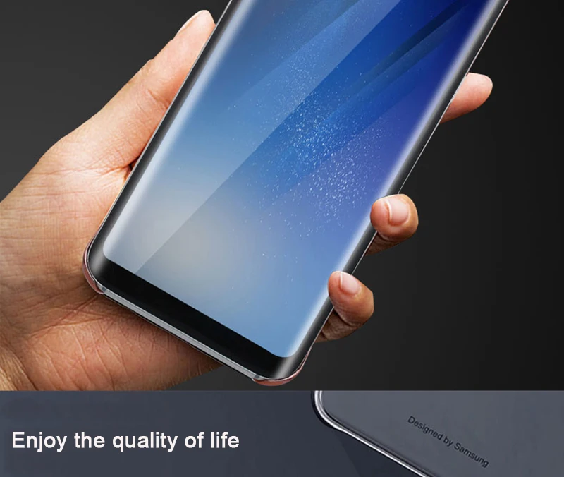 Бесплатно Gife samsung чехол для смартфона для Galaxy S8 анти-капля встроенная защита грязеотталкивающий прозрачный деловой чехол