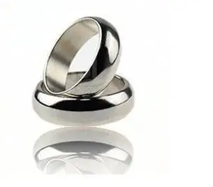 

Free Shipping! Super Strong Magnetic Magic PK Ring Round Silver three size available,Magic Accessories
