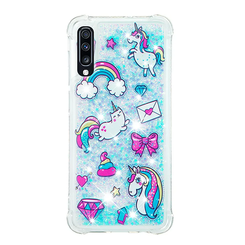 Messenger horse Мягкий модный силиконовый чехол для телефона samsung A70 50 40 40s 30 20 10 8 с воздушной подушкой - Цвет: Messenger horse