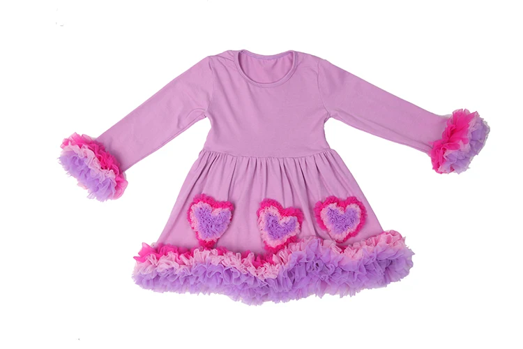 Костюм с рюшами для девочек осень зима дизайнерские комплекты детской одежды