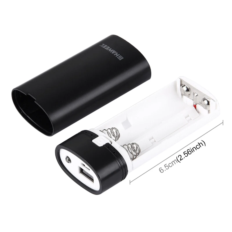 Портативный корпус внешнего аккумулятора с USB портом сделай сам 2 18650 чехол