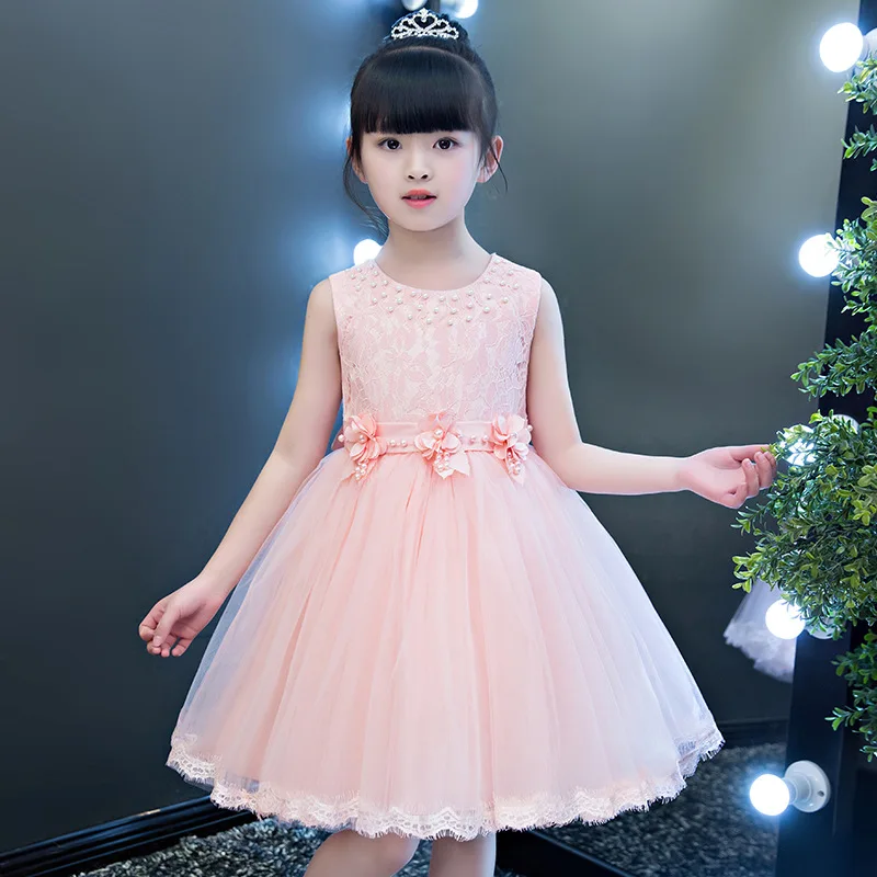 Новинка 2021 Детские вечерние платья для девочек детское кружевное Тюлевое платье