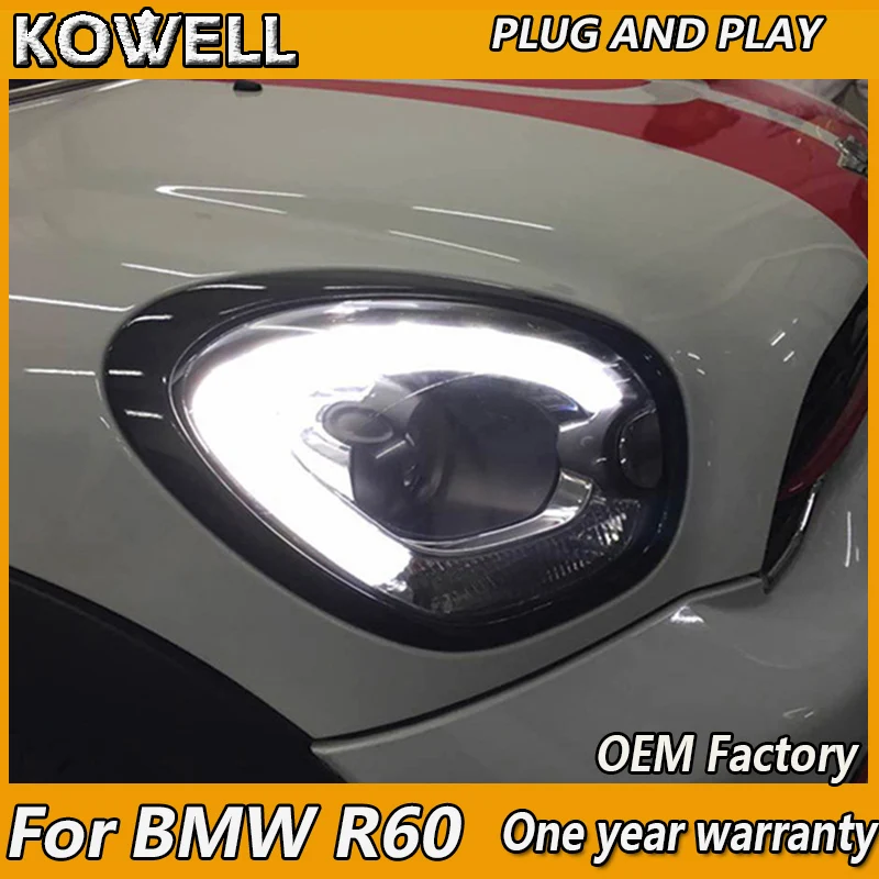 KOWELL стайлинга автомобилей налобный фонарь для Mini Cooper Countryman задний 2007-2016 мини R60