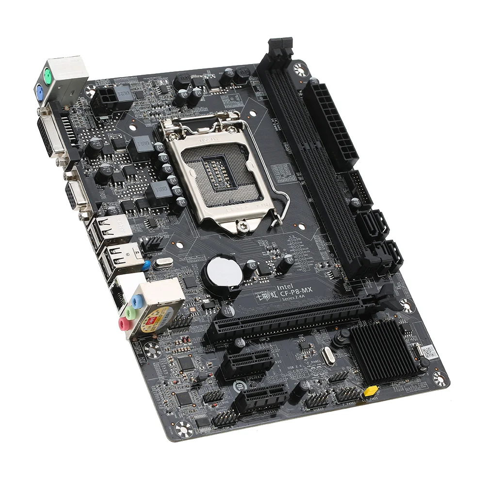 Цветная материнская плата C. H81M plus V24A Intel LGA 1150 DDR3 системная плата mATX SATA 3 с поддержкой CrossFireX Гарантия один год