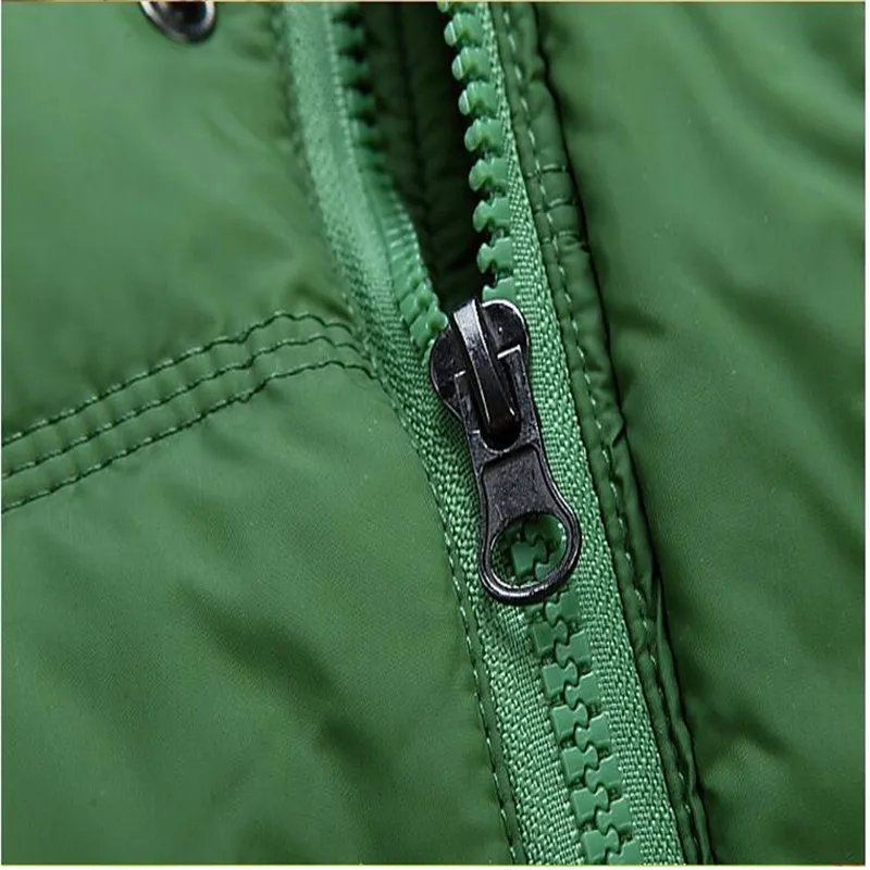 

Winter Polyester Jacket For Boy 2021 New Korean Version Fashion Thicken Coat Removable Sleeve Detachable Cap Childrens Clothing